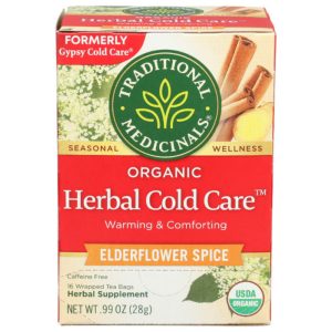 Traditional Medicinals Kräuterkaltpflege Bio-Tee, 16 Beutel Packung
