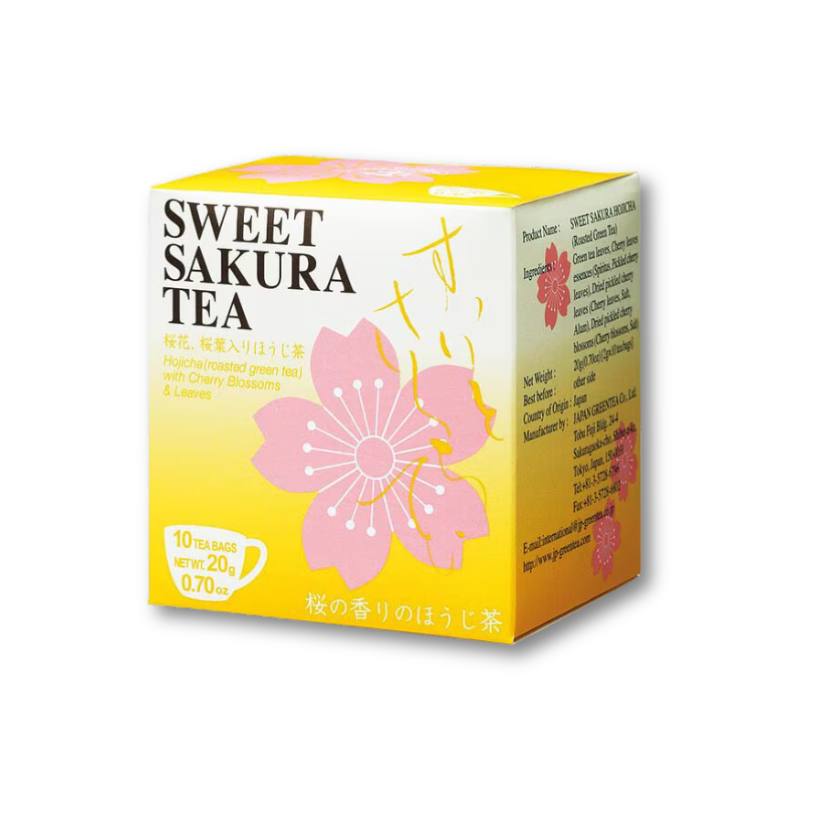 Süßer Sakura Tee – Hojicha
