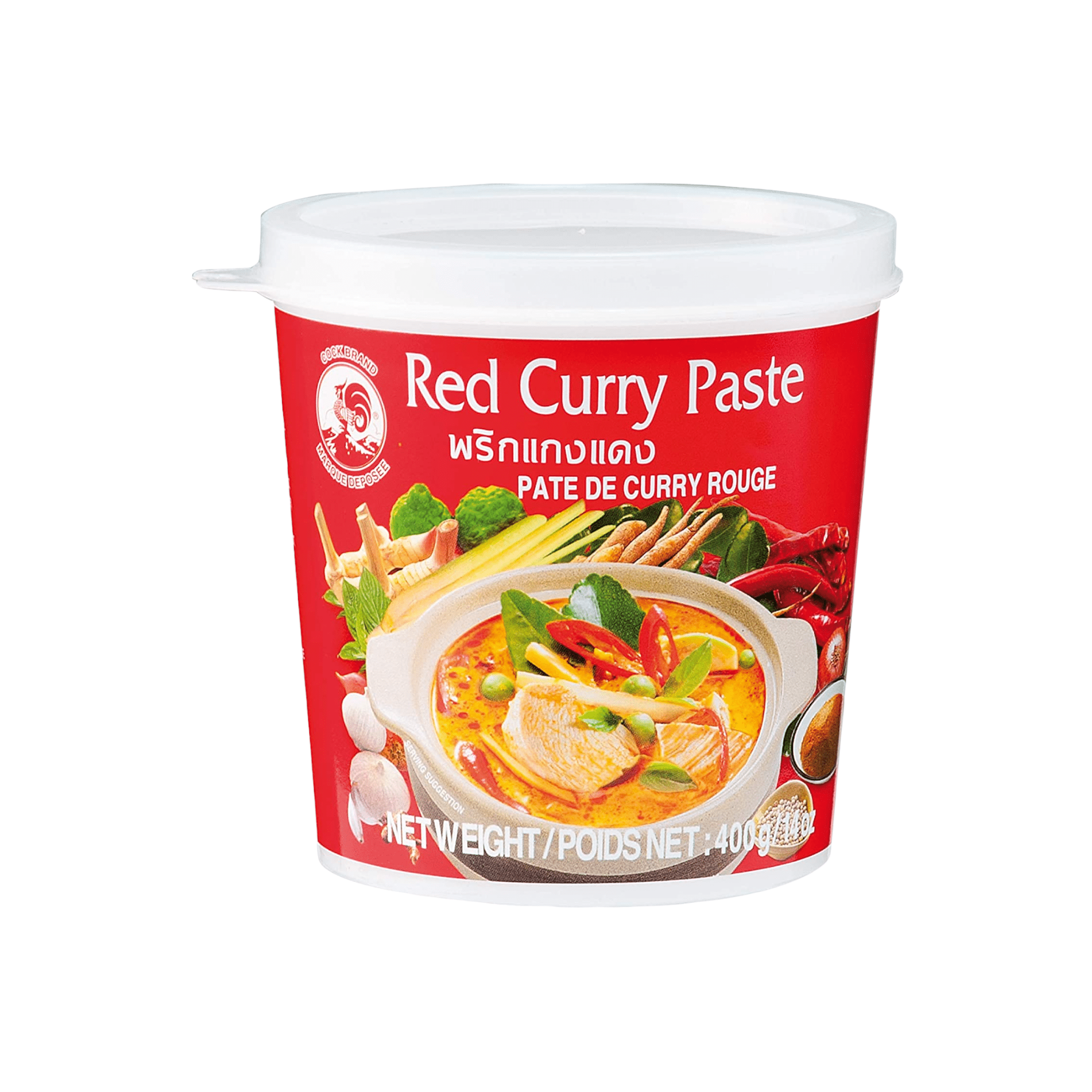Cock Brand Rote Curry Paste