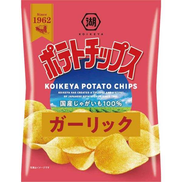 KOIKEYA Knoblauch Kartoffelchips 55g – Tokyo Snack Land