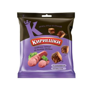 kirieshki rye crutons salami Geschmack (Russland)