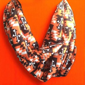 Maryland orangefarbener Infinity Schal