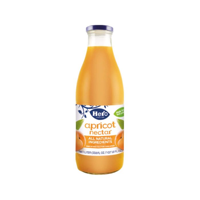 HERO NECTAR Aprikose 33.8 FO – Packung mit 6 Stück