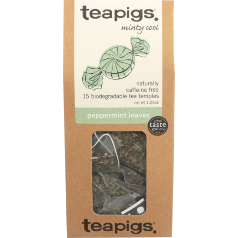 Teapigs Pfefferminzblätter Minty Cool Tee 15 Ea – (Packung mit 6)