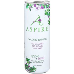 Aspire – Healthy Energy Drinks Apfel acai allein, 12 Unzen