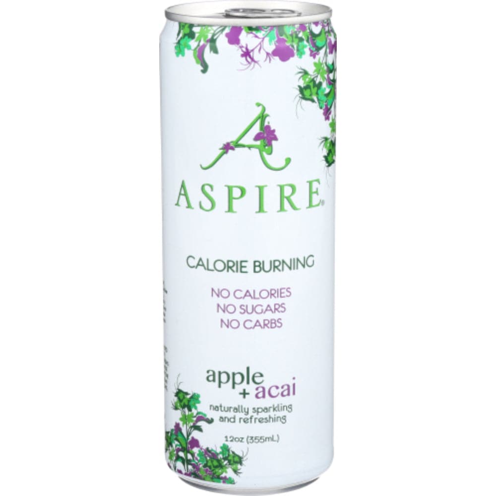 Aspire – Gesunde Energie Getränke Apfel Acai Single, 12 oz
