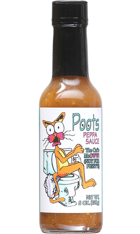 Poots Peppa Sauce, die Katzen Meow, 5oz