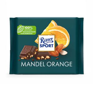 Ritter Sport Mandel Orangenschokoladeriegel – – 100g