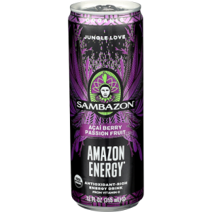 SAMBAZON: Amazon Energy Acai Beeren-Passion-Frucht, 12 Packungen à 12 Stück