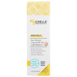 mychelle light/medium spf 50 Sonnenschutz – breites Spektrum