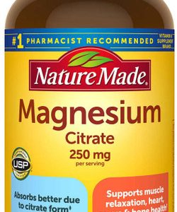 Nature Made Magnesium Citrat 250 mg., 180 Kapseln