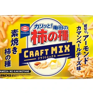Kameda “Kakinotane” Craft Mix, Mandeln und Käse, – 70g