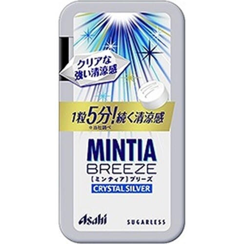 Asahi, Mintia Breeze, Kristall Silber, 30 Tabletten in 1 Packung