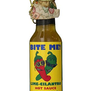 Bite Me Lime-Cilantro scharfe Sauce. – 5oz