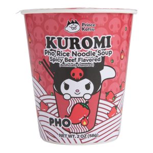 Hello Kitty Kuromi Pho Reisnudelsuppe würziges Rindfleisch
