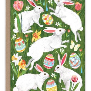 biely & shoaf – Gartenhasen Osterkarte