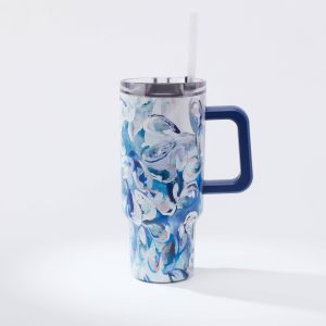 kim hovell art – tumbler – azul aussters: Standardtitel – 40oz