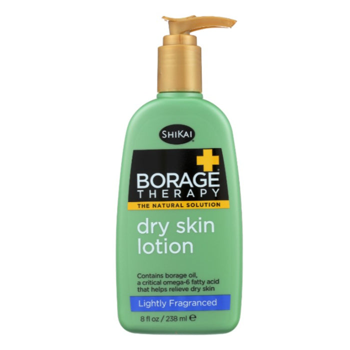 Shikai Lotion, Borretsch leichter Duft, 8 Oz – Packung mit 1