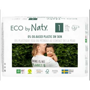 Eco by Naty Baby Windeln Größe 1, 25 Stück