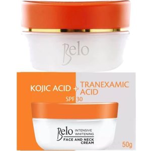 Belo Essentinals Gesichts- und Halscreme – Kojinsäure + Tranexamik- 50 g
