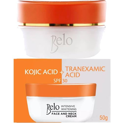 Belo Essentinals – Gesichts- und Nackencreme – Kojic Acid + Tranexamic- 50 G