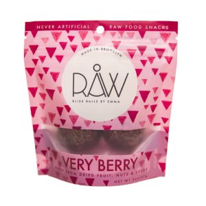 Very Beeren rohe Glücksbälle – 20 x 1 Beutel (2 Unzen)