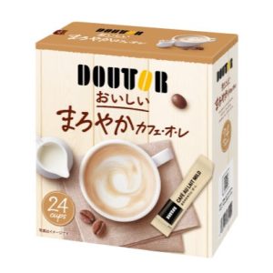 Doutor Kaffee-Stick mildes Café au lait (Kaffeemilch) 24 Stock in Japan gemacht – tokyo sakura Mall