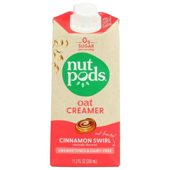 Nutpods – Zimt Swirl Hafercreme, ungesüßt – mehrere Größen