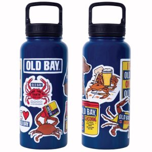 Old Bay Stamps Wasserflasche