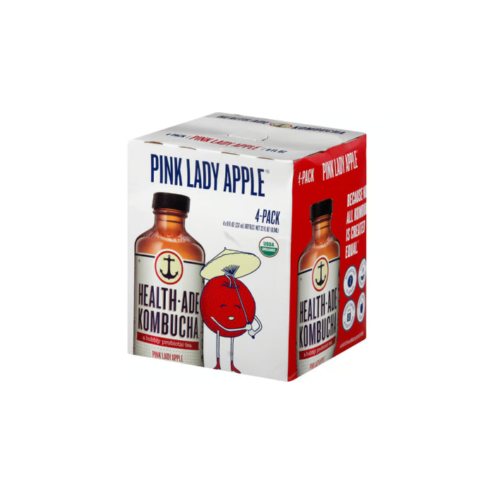 Gesundheit Ade – Kombucha (4er Packung), 8oz – Multiple Geschmacksrichtungen – Packung mit 6