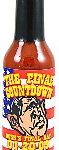 The Final Countdown scharfe Sauce (George w Busch), . – 5oz