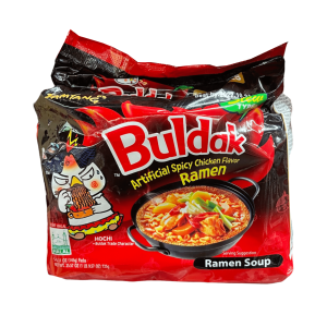 Samyang Buldak Artificial würziges Huhn Geschmack Ramen Suppe