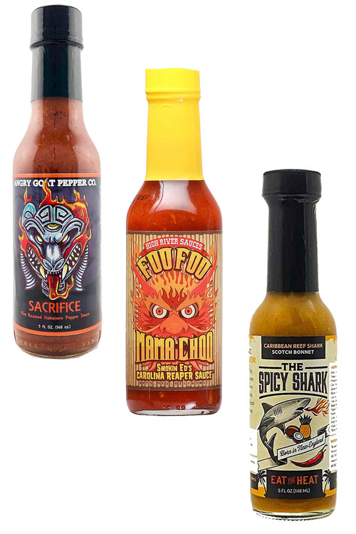 Best Of Ingwer Chilisaucen Geschenk-Set, 3/5oz