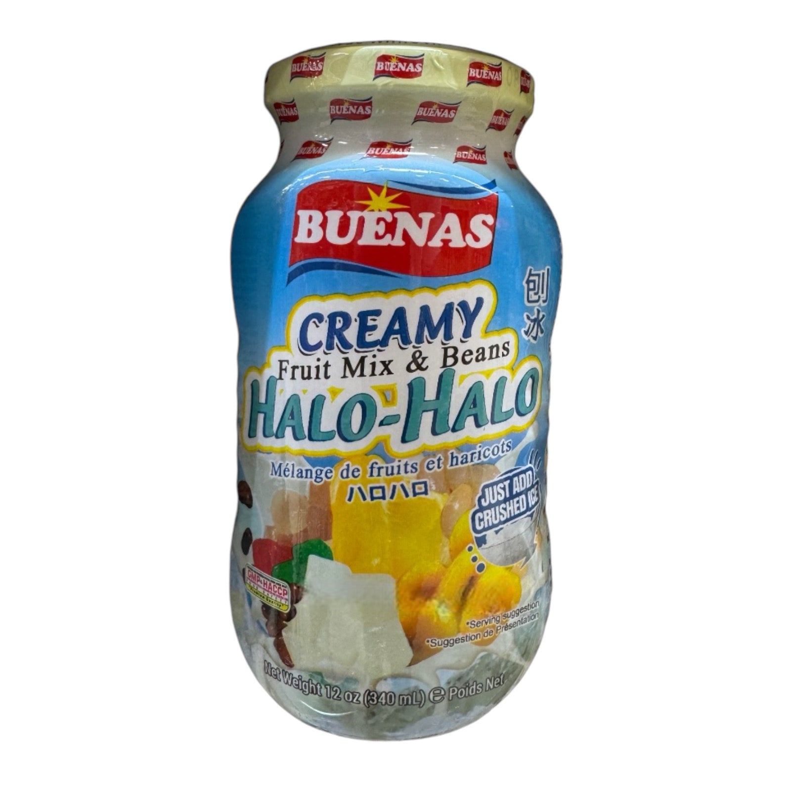 Buenas Cremige Fruchtmischung & Bohnen Halo-halo