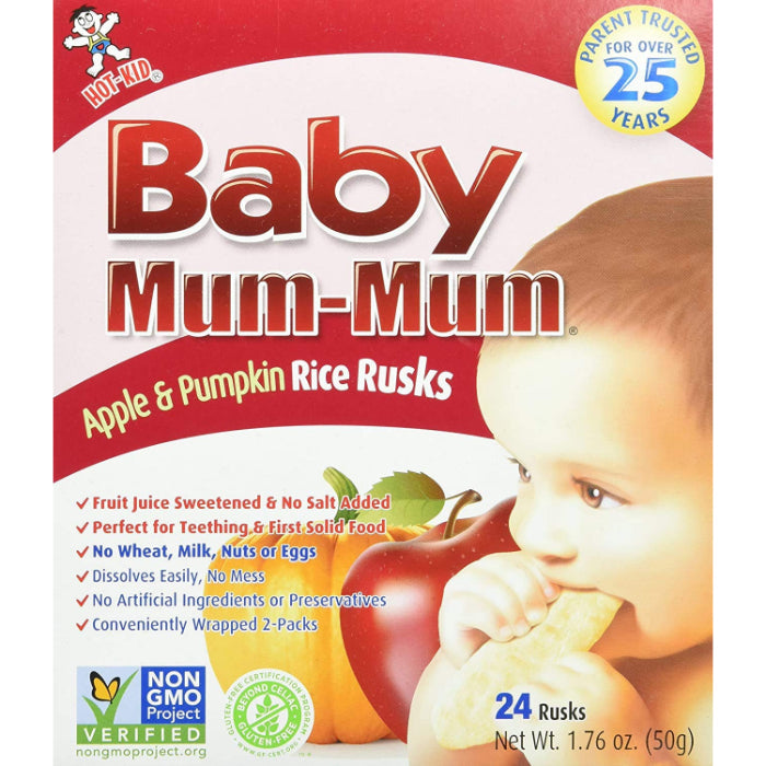 Hot Kid – Mums Baby Apfel, 1,76 oz – Packung mit 6 Stück