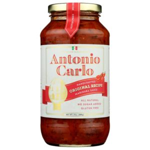 Antonio Carlo Gourmet Sauce – Originalrezept, 24 Unzen – Packung mit 6