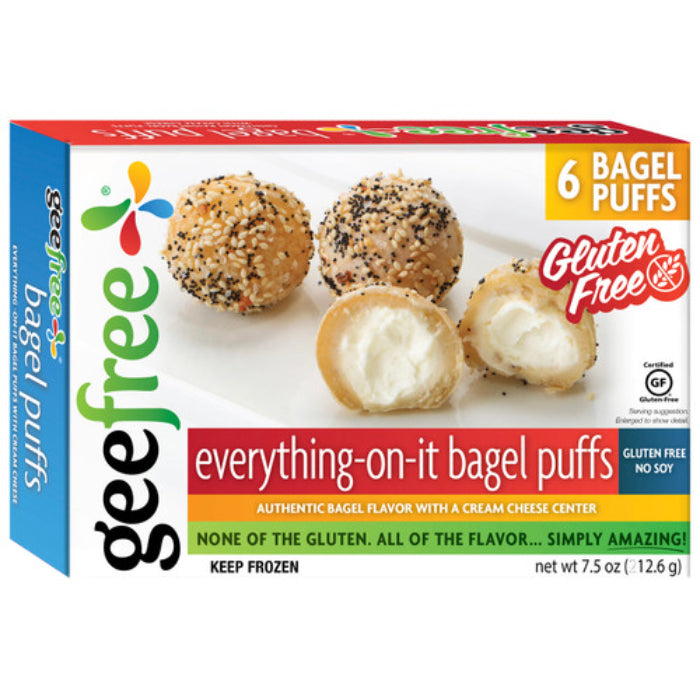 Geefree – Bagel Puff Everything 7.5 Oz – (6er Packung)