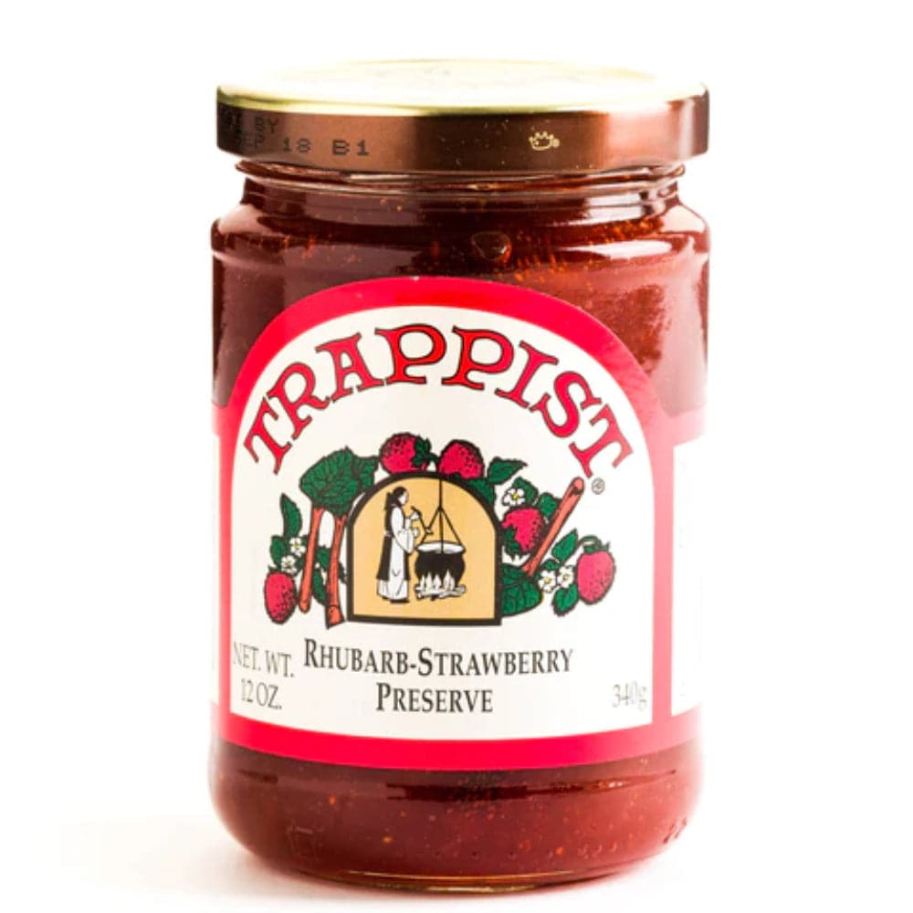 Trappist – Rhabarber-Erdbeere Preserve