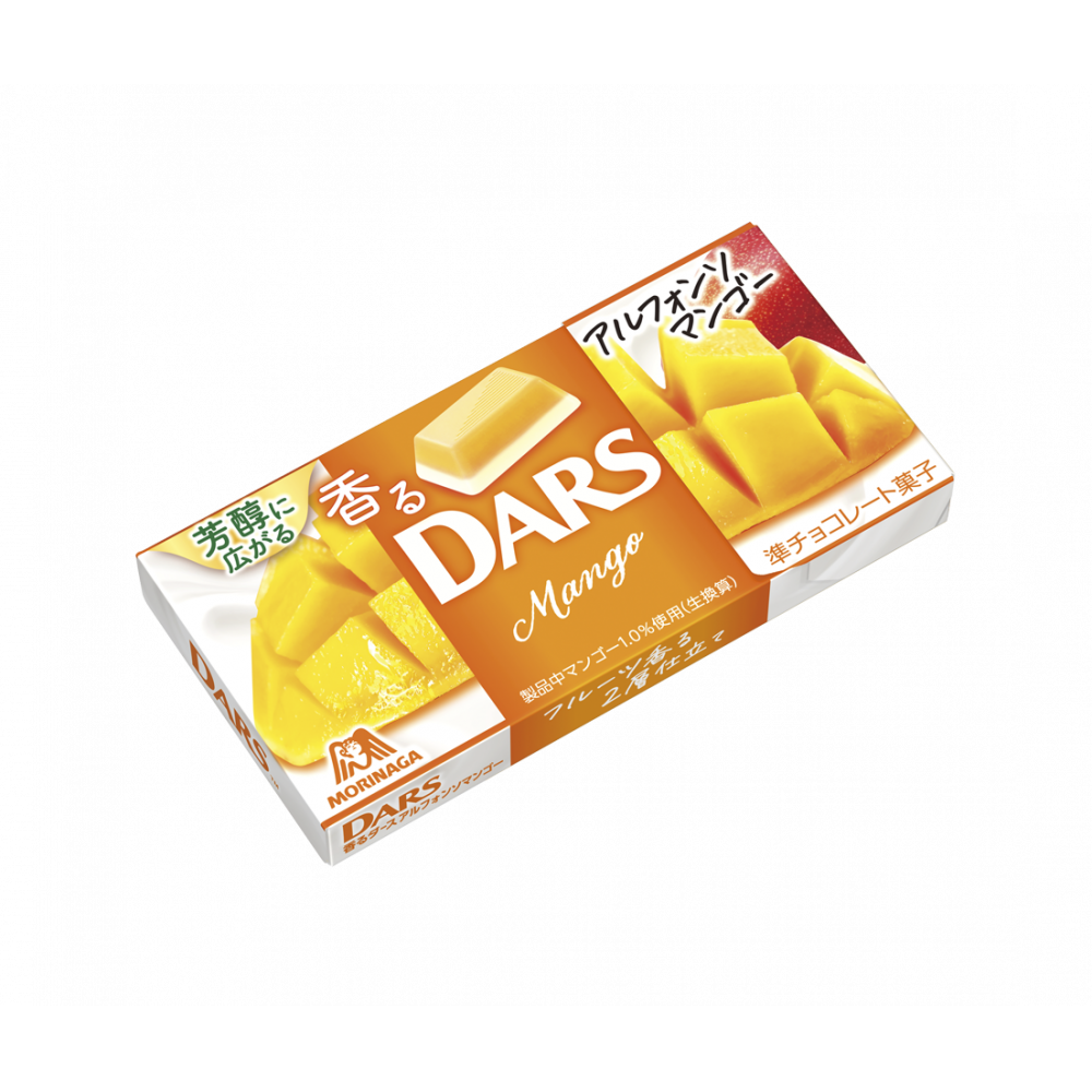 Morinaga, Dars, Schokolade, Weiße Schokolade Alfonso Mango