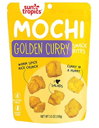 Sonne Tropics Golden Curry Mochi Snack Bites – Einzigartig & Geschmackvoll