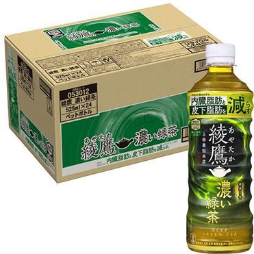 Coca-Cola, Grüner Tee, Ayataka, Koi Ryokucha, 525ml x 24 Flaschen