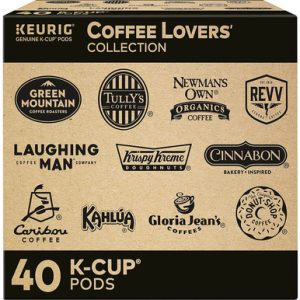 Keurig Kaffee Liebhaber Sammlung Vielfalt Packung, einzelne dienen Kaffee k Tasse Pods Sampler, 40 zählen