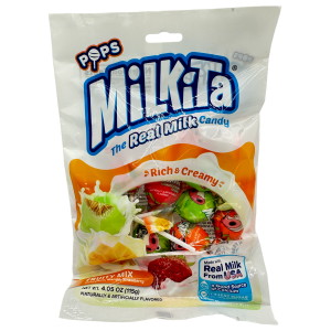 milkita – milchig cremiger Lutscher – fruchtige Mischung – 15 Stück – 172,5 g
