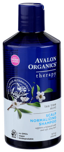 Avalon Organics – Shampoo Teebaum Minze Behandlung, 14 oz (Packung mit 1)