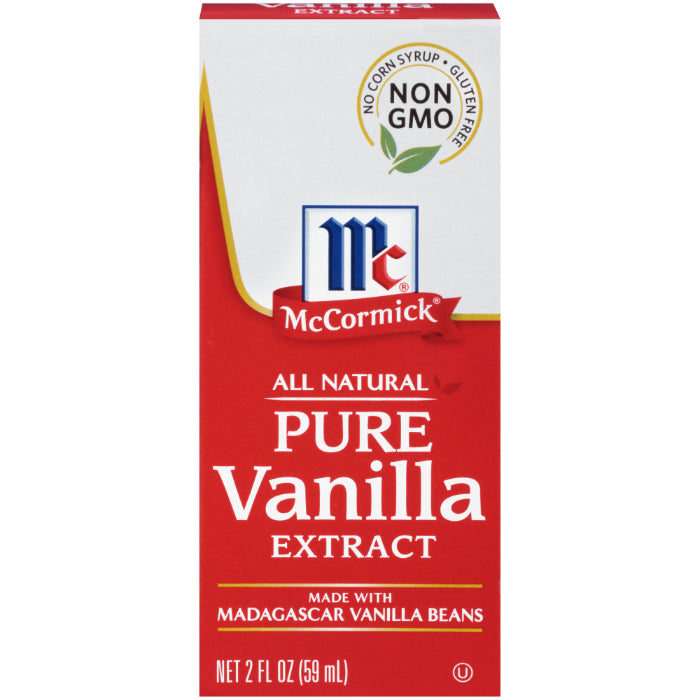 McCormick Vanille-Extrakt, rein, 2 Unzen – Packung mit 12