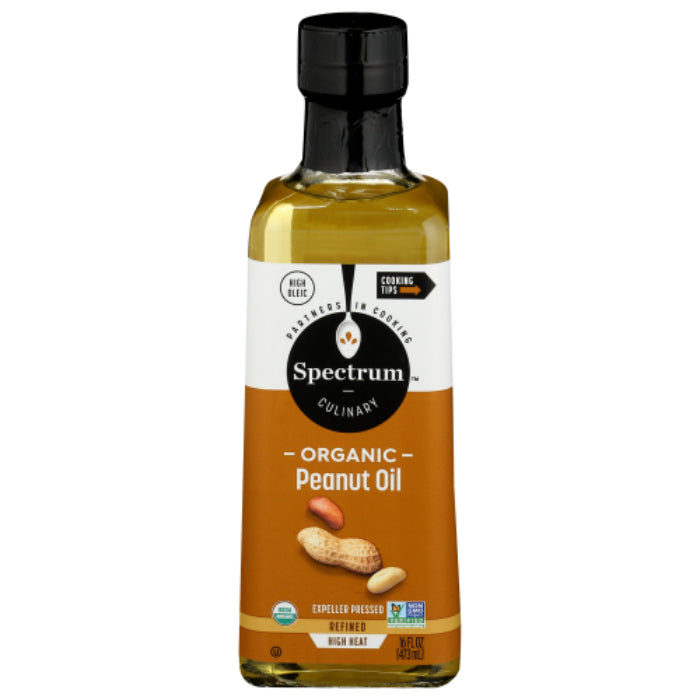 Spectrum Naturals – Erdnussöl hohe Hitze, 16 fl oz – Packung mit 6