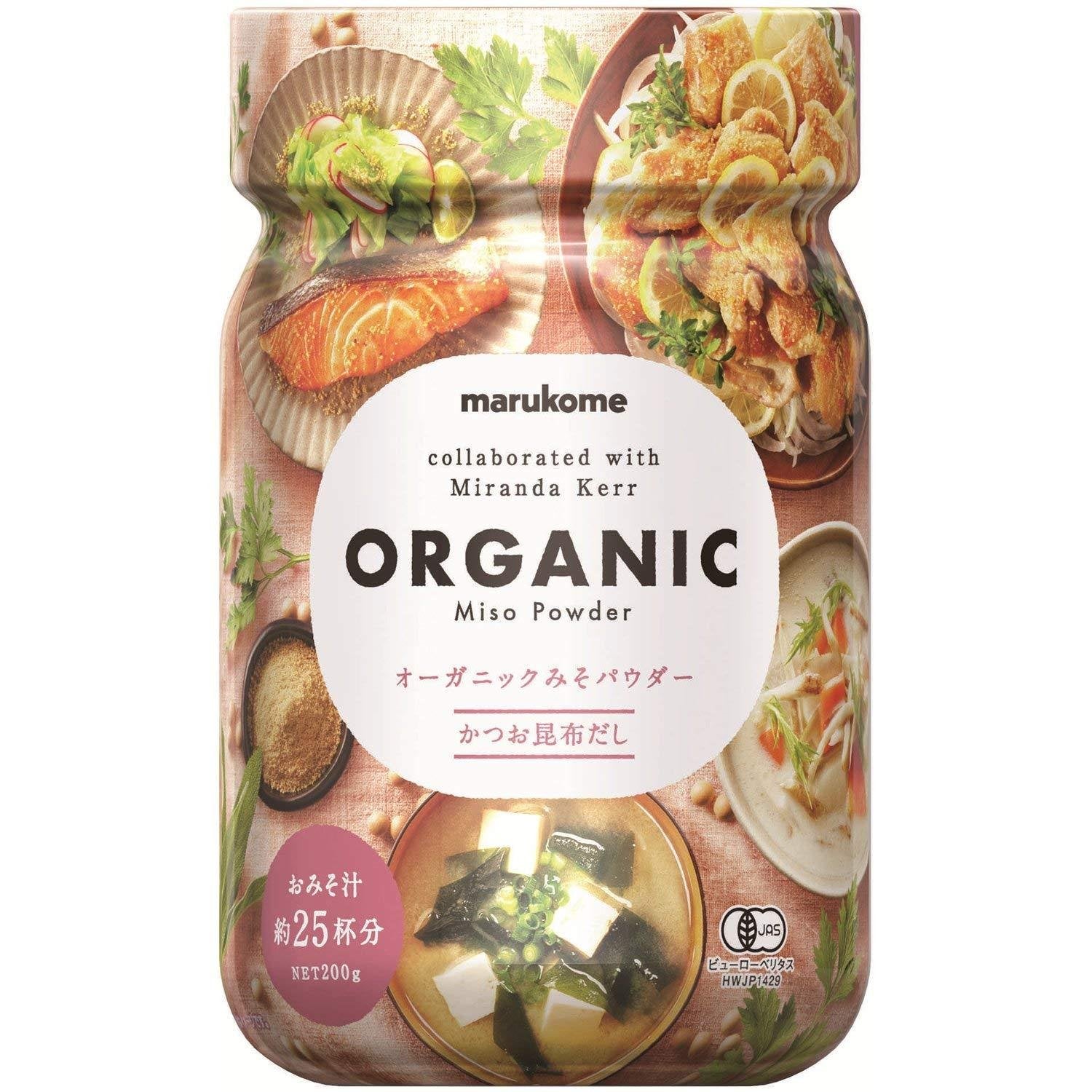 Marukome Bio Miso Pulver mit Bonito und Kelp Dashi 200g