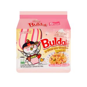Samyang Buldak creme carbonara künstliche würzige Huhn Geschmack Rühren-Fr