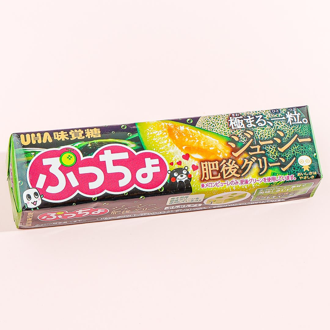 Puccho Weich zum Kauen Süßigkeiten für Higo Grün Melone