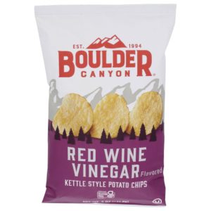 Boulder Canyon – Kettle Cooked Kartoffelchips Rotweinessig, 5 Unzen